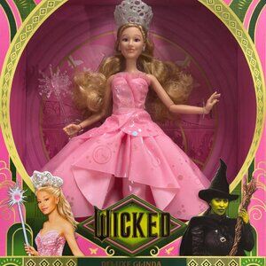 Glinda Deluxe Doll – Wicked Movie 2024 | Official Collectible Fashion Doll